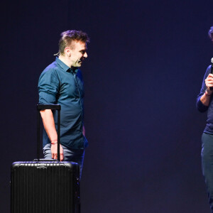 Exclusif - Jeanfi Janssens, Stéphane Plaza - Spectacle "Jeanfi Janssens atterrit à l'Olympia" à Paris le 9 janvier 2019. © Coadic Guirec/Bestimage