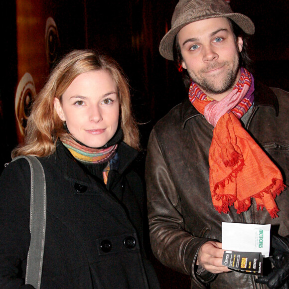 Arthur Jugnot et Cécilia Cara - Présentation du film "Shine a Light" à l'Olympia