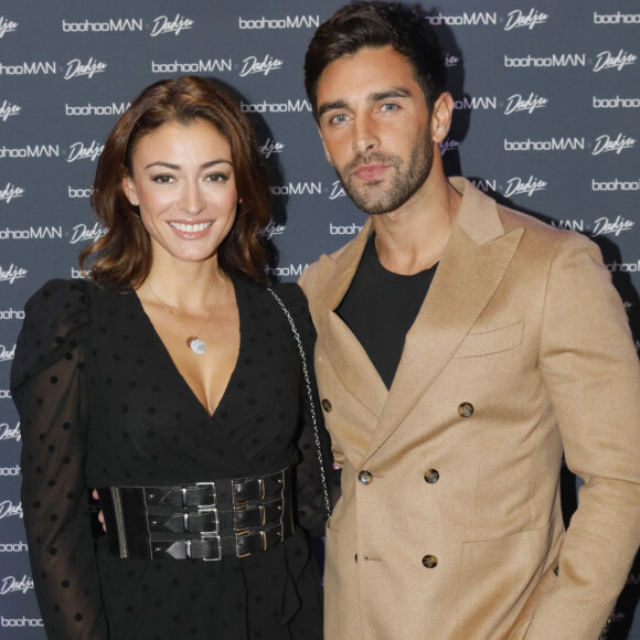 Rachel Legrain-Trapani et son compagnon Valentin Leonard - Soirée de lancement BoohooMan x Dadju à l'Institut du Monde Arabe à Paris, le 29 octobre 2019. © Veeren Ramsamy-Christophe Clovis/Bestimage