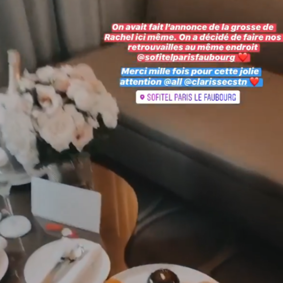 Rachel Legrain-Trapani retrouve son chéri Valentin Léonard à Paris - Instagram, 29 juillet 2020