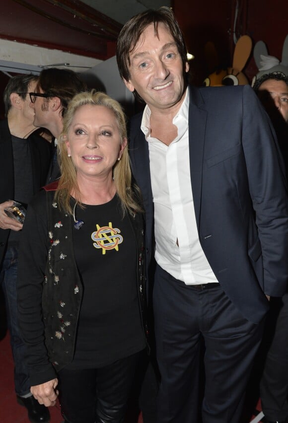 Véronique Sanson et Pierre Palmade - Cérémonie de remise des Grands Prix Sacem 2015 aux Folies Bergères à Paris le 30 novembre 2015. © Veeren / Bestimage