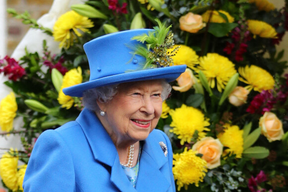 Elizabeth II le 11 octobre 2019 à Lancaster.