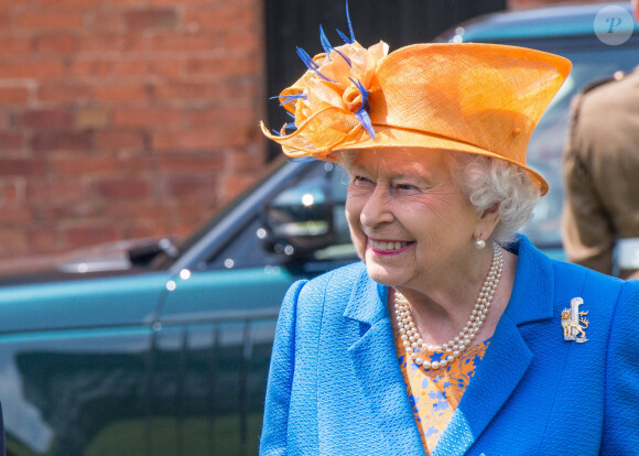 Elizabeth II le 25 mai 2017 à Lancaster. 