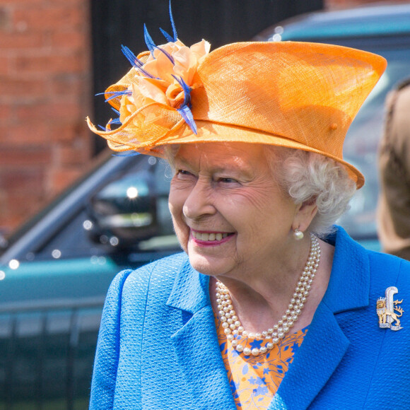 Elizabeth II le 25 mai 2017 à Lancaster. 
