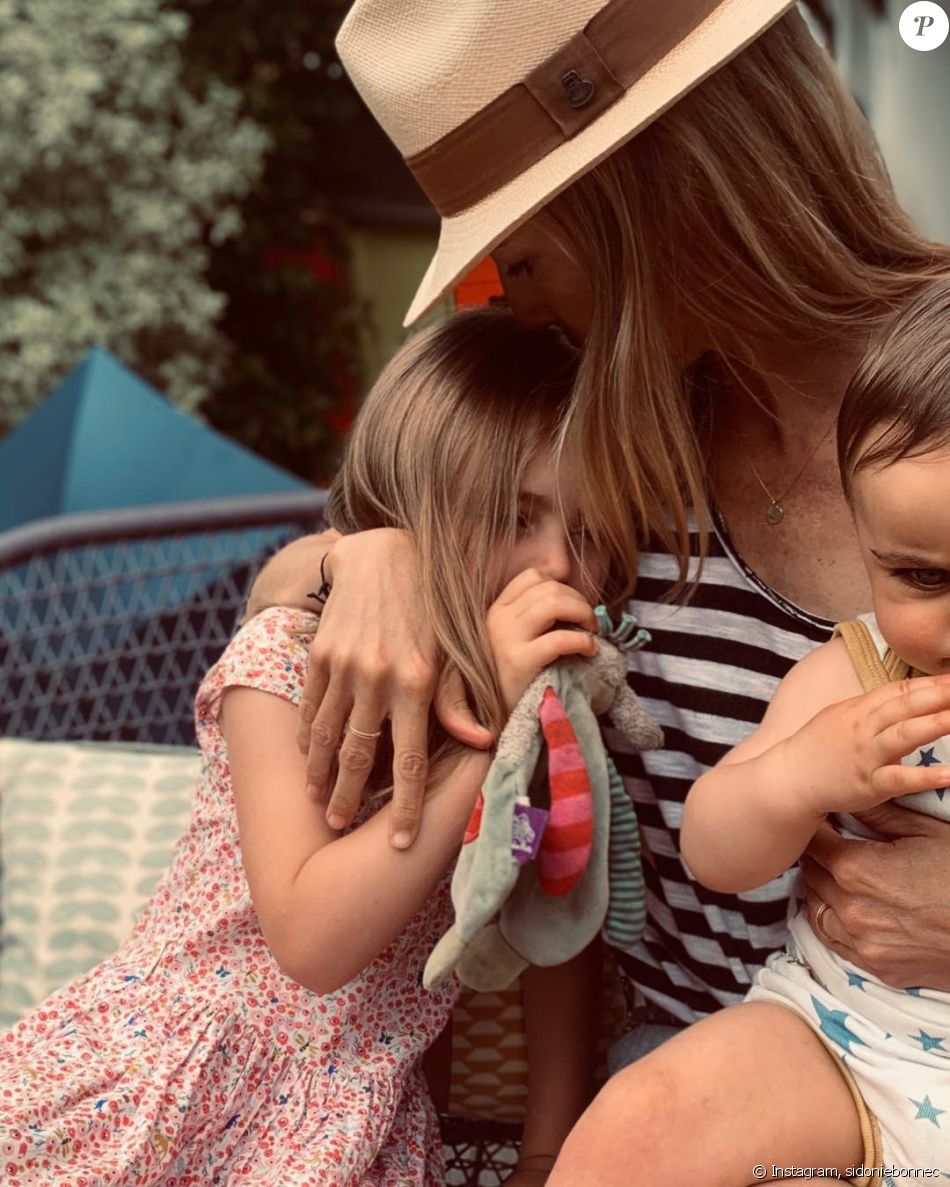 Sidonie Bonnec Et Ses Enfants Sur Instagram Purepeople