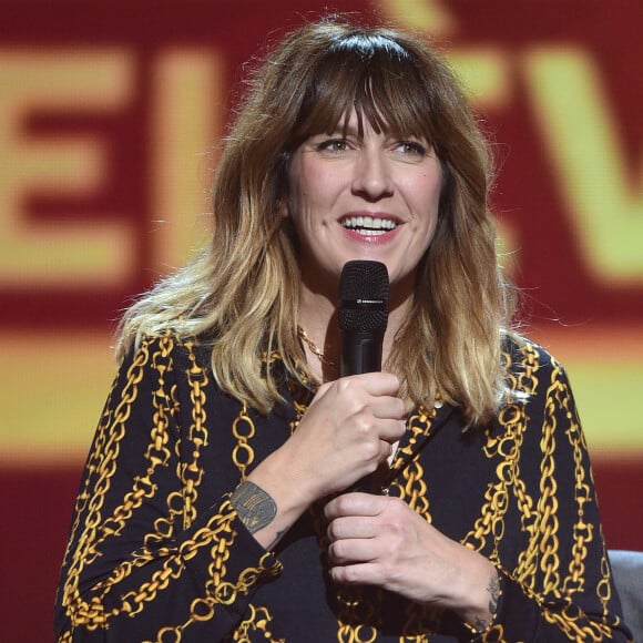 Daphné Burki - Enregistrement de l'émission "Tout le monde chante contre le cancer, les stars relèvent le défi" au Palais des Congrès à Paris, diffusée le 2 janvier 2020 en prime time sur W9. © Giancarlo Gorassini / Bestimage