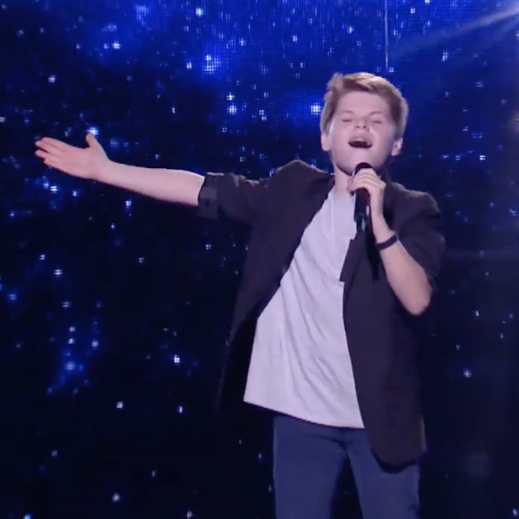 Timéo, candidat de "The Voice Kids" saison 7 dans l'équipe de Soprano - Émission du samedi 22 août 2020, TF1