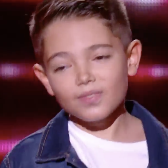Lissandro, candidat de "The Voice Kids" saison 7 dans l'équipe de Jenifer - Émission du samedi 22 août 2020, TF1