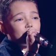 Lissandro, candidat de "The Voice Kids" saison 7 dans l'équipe de Jenifer - Émission du samedi 22 août 2020, TF1