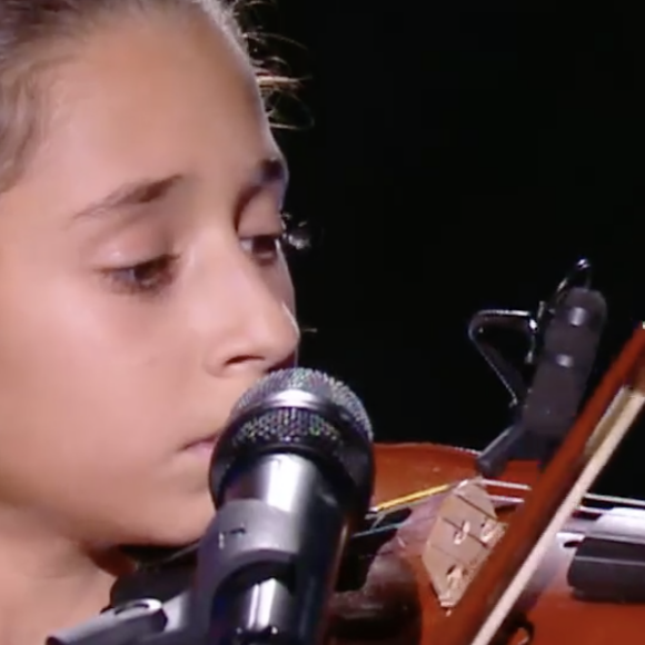Rébécca, candidate de "The Voice Kids" saison 7 dans l'équipe de Patrick Fiori - Émission du samedi 22 août 2020, TF1