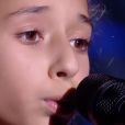 Rébécca, candidate de "The Voice Kids" saison 7 dans l'équipe de Patrick Fiori - Émission du samedi 22 août 2020, TF1