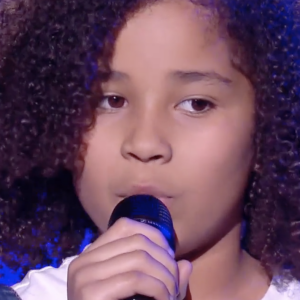 Rania, candidate de "The Voice Kids" saison 7 dans l'équipe de Soprano - Émission du samedi 22 août 2020, TF1