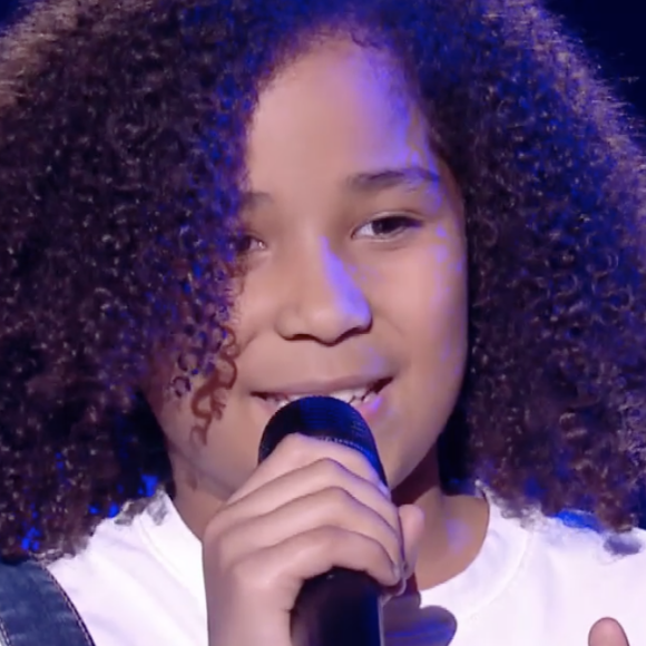 Rania, candidate de "The Voice Kids" saison 7 dans l'équipe de Soprano - Émission du samedi 22 août 2020, TF1