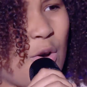 Rania, candidate de "The Voice Kids" saison 7 dans l'équipe de Soprano - Émission du samedi 22 août 2020, TF1