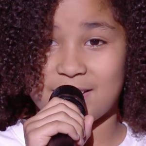 Rania, candidate de "The Voice Kids" saison 7 dans l'équipe de Soprano - Émission du samedi 22 août 2020, TF1