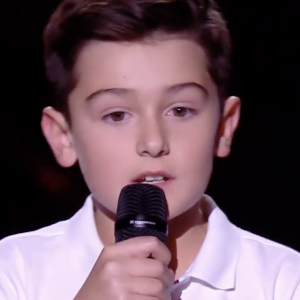 Maxime, candidat de "The Voice Kids" saison 7 dans l'équipe de Kendji Girac - Émission du samedi 22 août 2020, TF1