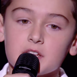 Maxime, candidat de "The Voice Kids" saison 7 dans l'équipe de Kendji Girac - Émission du samedi 22 août 2020, TF1