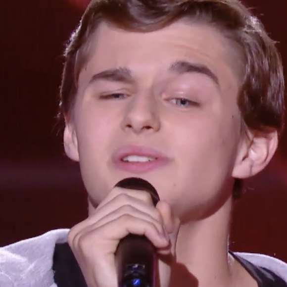 Jérémy, candidat de "The Voice Kids" saison 7 dans l'équipe de Jenifer - Émission du samedi 22 août 2020, TF1