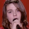 Julien, candidat de "The Voice Kids" saison 7 dans l'équipe de Patrick Fiori - Émission du samedi 22 août 2020, TF1