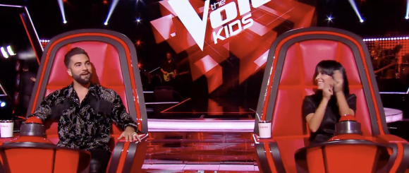Les coachs Jenifer et Kendji Girac dans "The Voice Kids" saison 7 - Émission du 22 août 2020, TF1