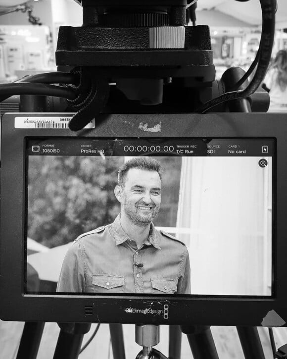 Cyril Lignac sur le tournage du "Meilleur Pâtissier", le 6 août 2020