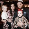 Conor McGregor, sa compagne Dee et leurs enfants Conor Jr. et Croia, photo Instagram décembre 2019