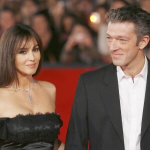 Monica Bellucci et Vincent Cassel le 23 octobre 2008.