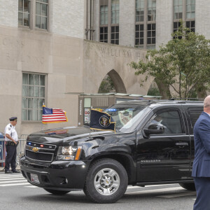 Visite du président Donald Trump à son jeune frère Robert Trump au Presbyterian Hospital à New York. Selon la Maison Blanche, Robert Trump aurait été admis pour maladie grave. Les mesures de protection et de sécurité du président des Etats-Unis ont été déployées. Le 14 août 2020
