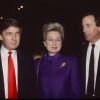Archives - Donald Trump, sa soeur Maryanne Trump Barry et son frère Robert Trump lors de l'inauguration du Trump Taj Mahal Casino and Resort à Atlantic City en Avril 1990. © Sonia Moskowitz/Globe Photos via ZUMA Wire/Bestimage