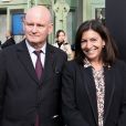 Exclusif - Anne Hidalgo (Maire de Paris) accompagnée de Christophe Girard (adjoint à la Maire de Paris pour la culture et Maire du 4ème arrondissement) à la 46e édition de la Foire Internationale d'Art Contemporain (FIAC) à Paris © Stéphane Lemouton/Bestimage