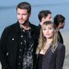 Liam Hemsworth et sa femme Miley Cyrus - Arrivées - Saint Laurent présente sa collection homme printemps-été 2020 à Malibu le 6 juin 2019. ©Cyrill Gueny/Bestimage