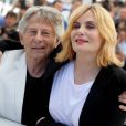 Roman Polanski avec sa femme Emmanuelle Seigner au photocall de "D'Après Une Histoire Vraie" lors du 70e Festival International du Film de Cannes, le 27 mai 2017. © Borde-Jacovides-Moreau/Bestimage