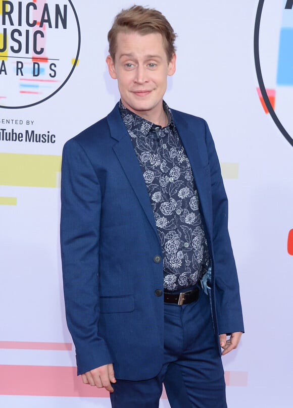 Macaulay Culkin à la soirée 2018 American Music Awards au théâtre Microsoft à Los Angeles.