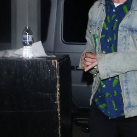 Macaulay Culkin (parrain de P. Jackson) - Les célébrités sont allées assister au premier concert de P. Jackson à The Mint à Los Angeles, le 30 mars 2019.