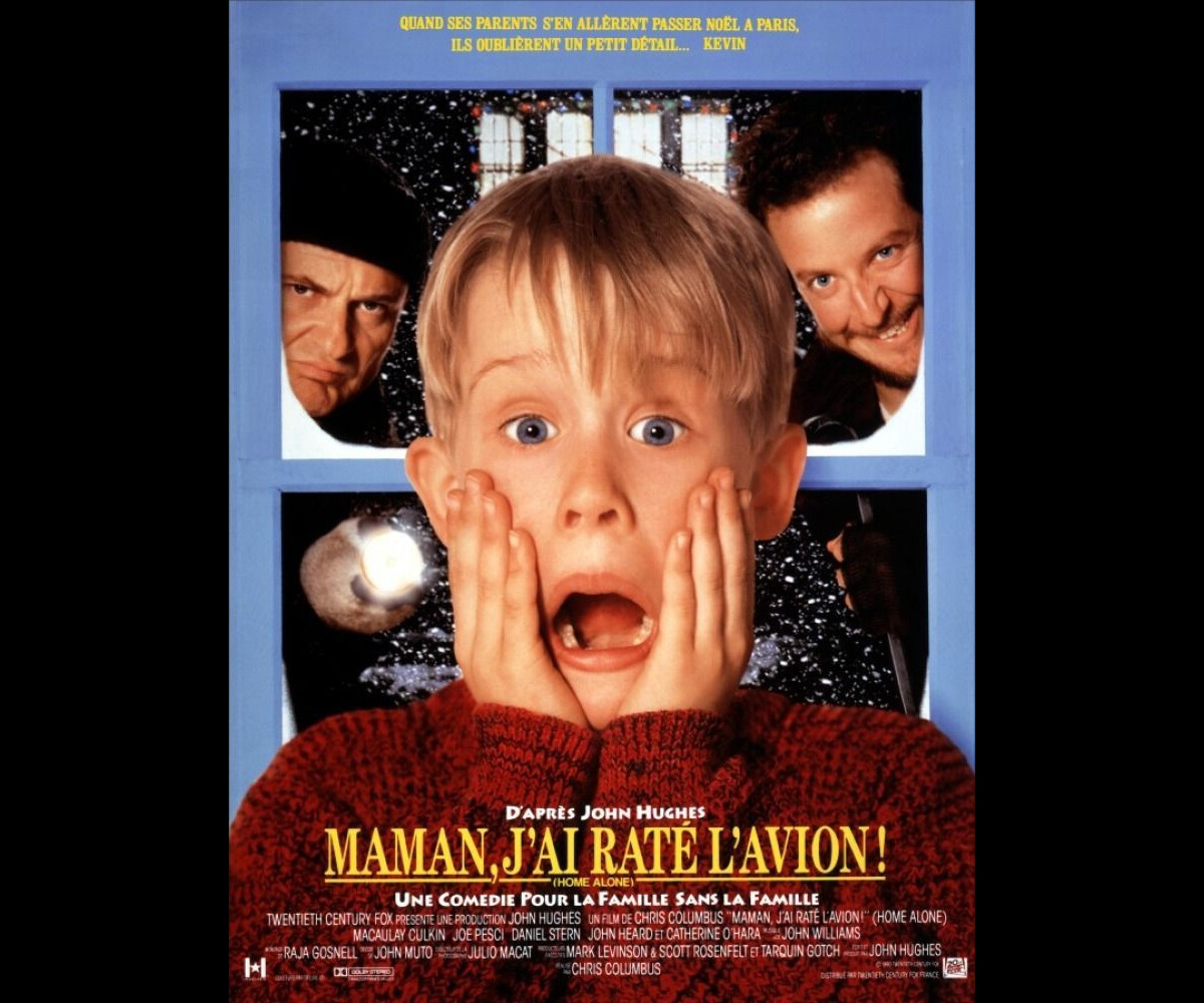 Photo : Macaulay Culkin dans le film "Maman, j'ai raté l'avion". 1990