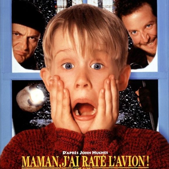 Macaulay Culkin dans le film "Maman, j'ai raté l'avion". 1990.