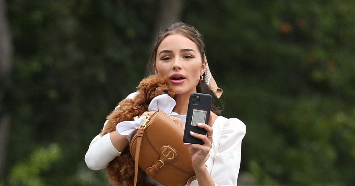 Exclusif - Olivia Culpo est allée déjeuner à son restaurant Back 40