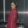 Olivia Culpo lors de la présentation de la nouvelle collection Automne-Hiver 2020-2021 de Giuseppe Zanotti lors de la fashion week à Milan