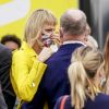 Albert de Monaco et son épouse la princesse Charlene au départ du Tour de France à Nice.