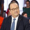 Exclusif - François Hollande lors de l'enregistrement de l'émission Clique sur Canal Plus le 13 février 2020. © Jack Tribeca / Bestimage