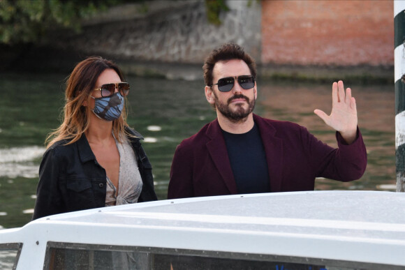 Matt Dillon et sa compagne Roberta Mastromichele arrivent à la 77ème édition du festival international du film de Venise (Mostra), le 1er septembre 2020