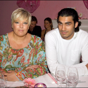 Laurence Boccolini et son mari Mickaël Fakaïlo en 2005.