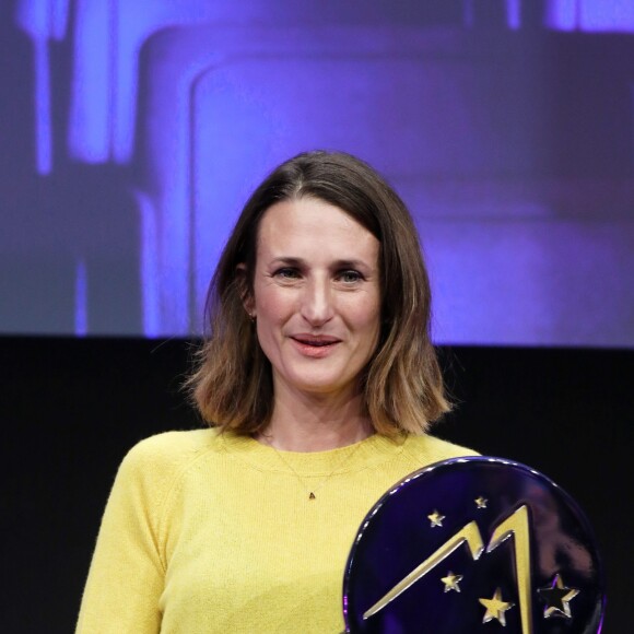 Camille Cottin, prix d'interprétation féminine dans le film " Larguées " lors de la soirée de clôture et remise de prix du 21e festival international du film de comédie de l'Alpe d'Huez le 20 janvier 2018. © Dominique Jacovides / Bestimage