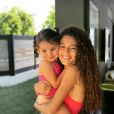 Wafa (Koh-Lanta, Mamans &amp; Célèbres) sur Instagram avec ses filles - 2020