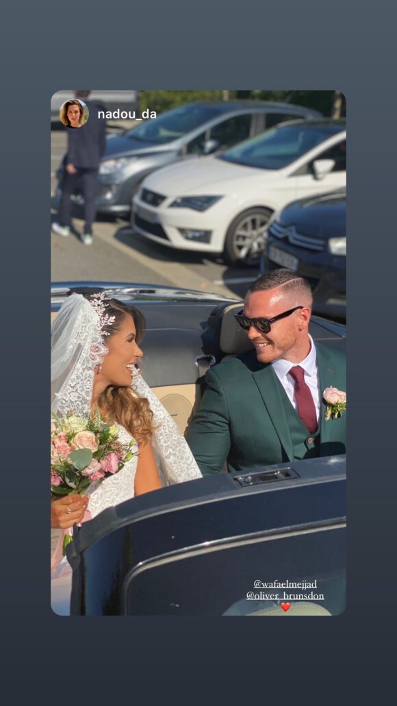 Wafa El Mejjad s'est mariée avec Oliver le 5 septembre 2020. Instagram