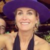 Laeticia Hallyday publie un selfie sur Instagram pour marquer la fin de ses vacances à Saint-Barthélemy.