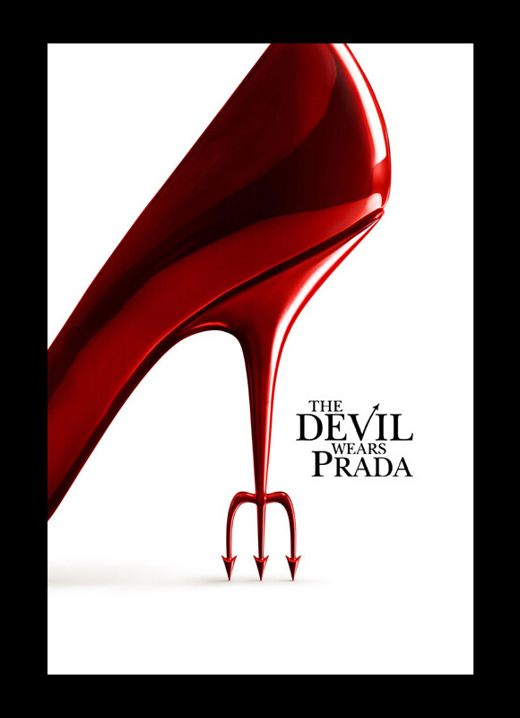 Affiche américaine du "Diable s'habille en Prada"