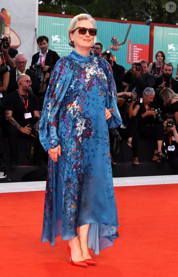 Meryl Streep à la première du film "The Laundromat" lors de la 76ème du édition festival du film de Venise, la Mostra, sur le Lido de Venise, Italie, le 1er septembre 2019. 