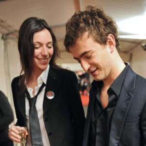 Renan Luce et Lolita Séchan lors des Victoires de la Musique, le 8 mars 2008 à Paris. Le couple est resté très proche depuis sa séparation.