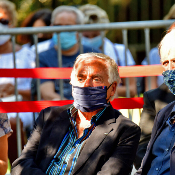 Dave. Obsèques d'Annie Cordy sur la Butte Saint-Cassien à Cannes le 12 septembre 2020. Bruno Bebert / Bestimage